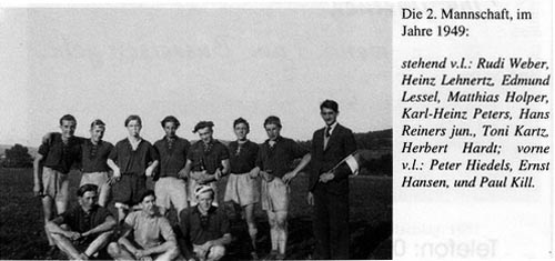2. Mannschaft 1949