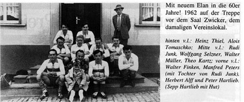 1. Mannschaft 1962