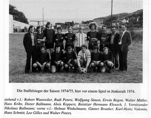 1. Mannschaft 1974