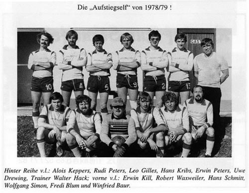 1. Mannschaft 1978