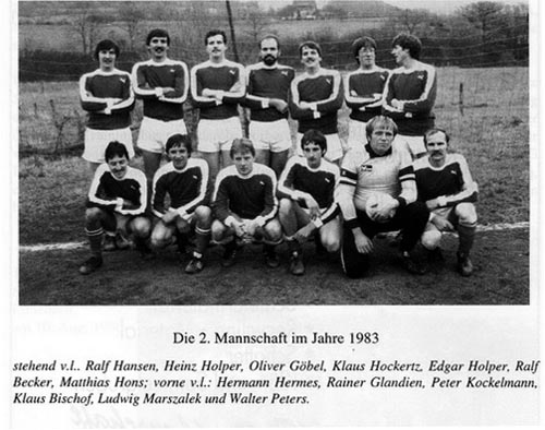 2. Mannschaft 1983